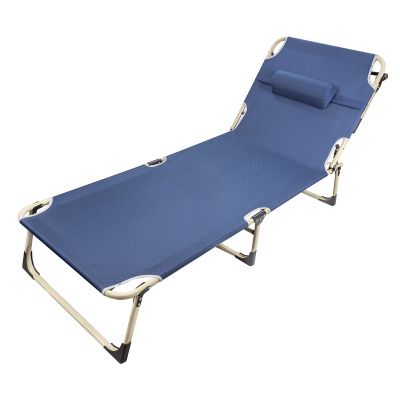 Шезлонг складной, синий ISMA ISMA-FG-HY-8009B