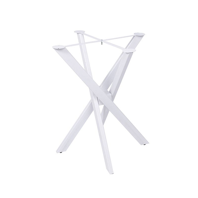 Подстолье WARG h716 под круглую столешницу, белый муар AKS 123762