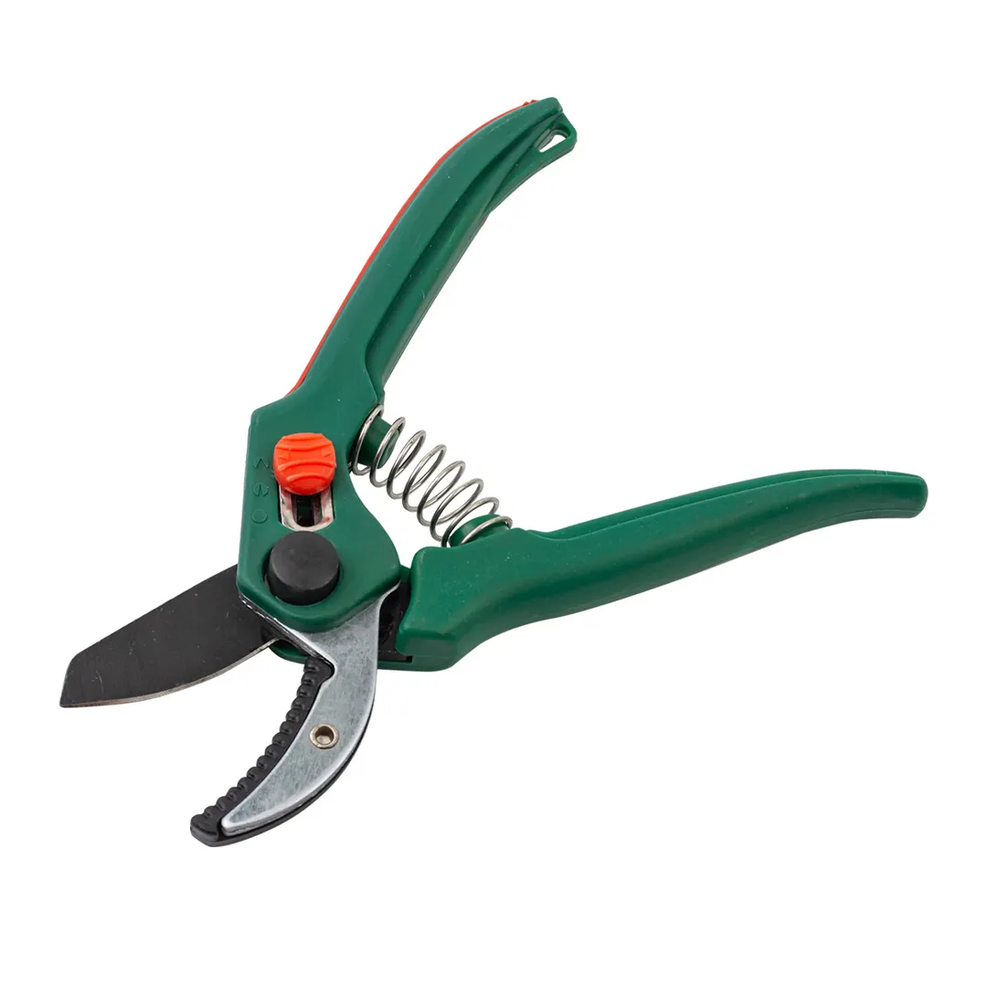 Секатор садовый в пластиковом корпусе с боковой фиксацией для сухих веток, L-180 мм, WMC TOOLS WMC-HW19120402-3