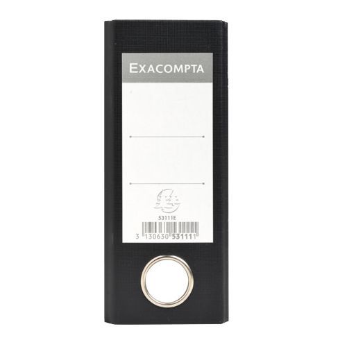 Банковская папка-регистратор с арочным механизмом, A5, 70 мм, картон, серый