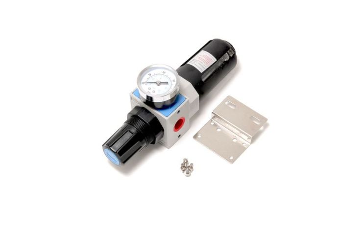 Фильтр-регулятор с индикатором давления для пневмосистем ''Profi'' 1/2'' RockForce RF-EW4000-04