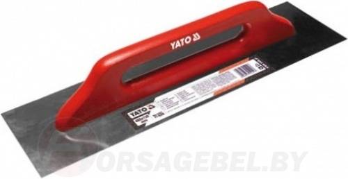 Гладилка 480х130 мм нерж. Yato YT-5209