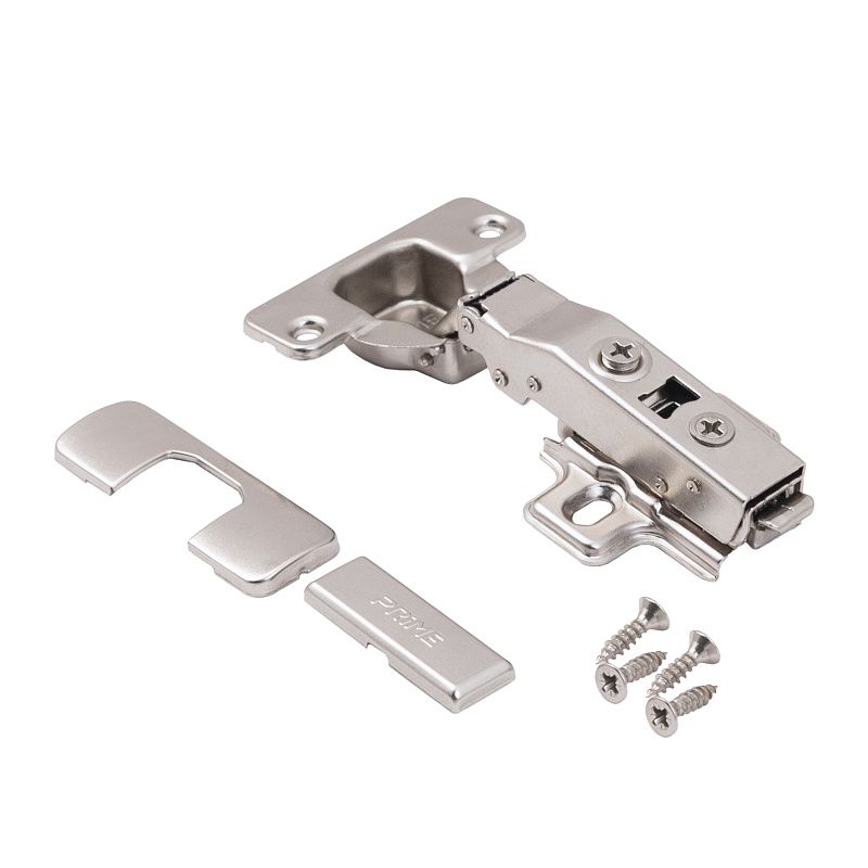 Петля накладная без пружины 48мм h2 clip-on, саморезы, заглушки, упак 2 шт., PRIME by AKS 112698