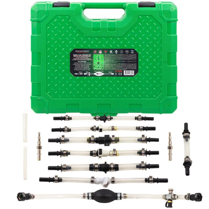 Набор для удаления воздуха из системы питания дизельного двигателя RockForce RF-4136S