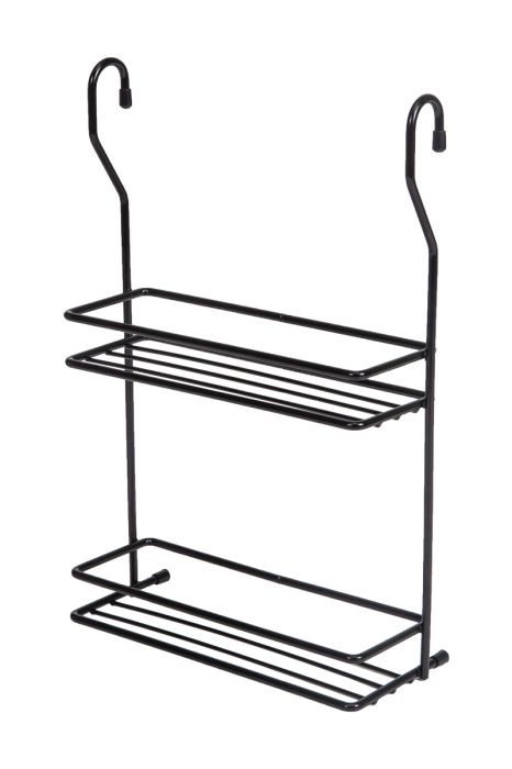 Корзина на трубу d16 двойная малая CWJ116B черный AKS 62744