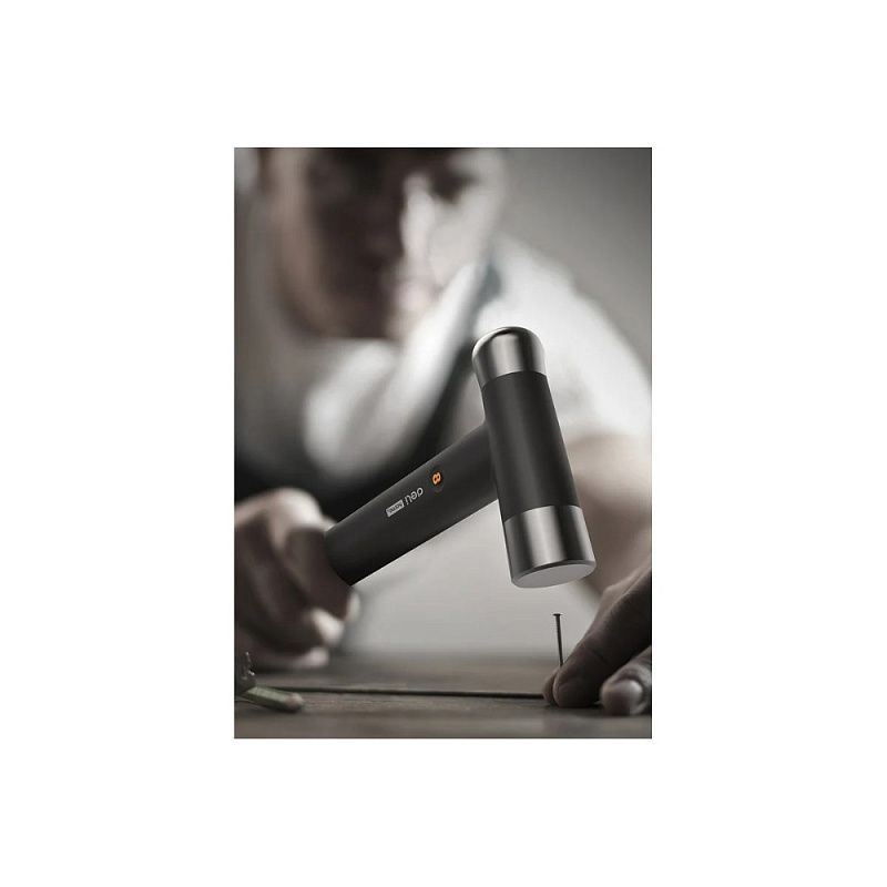 Молоток Deli HS EHT7008, 0,25 кг, Soft Touch, черный