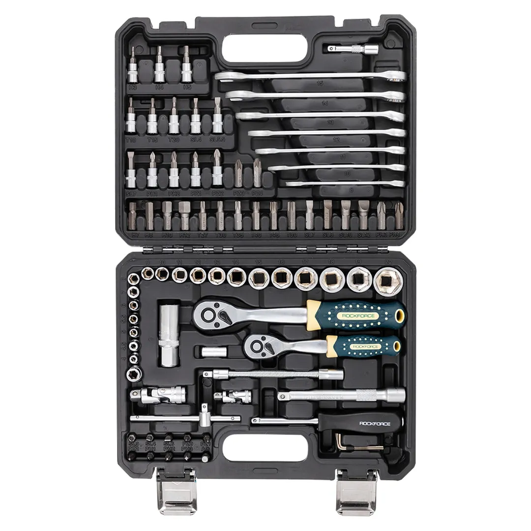 Набор инструментов 82 пр 1/4''&3/8'' 6-гр RockFORCE LIGHT RF LIGHT-4821-5DS