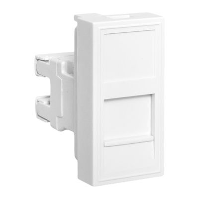 Розетка RJ45 кат, 5e, 1 модуль EKF E1MK015E-135-10