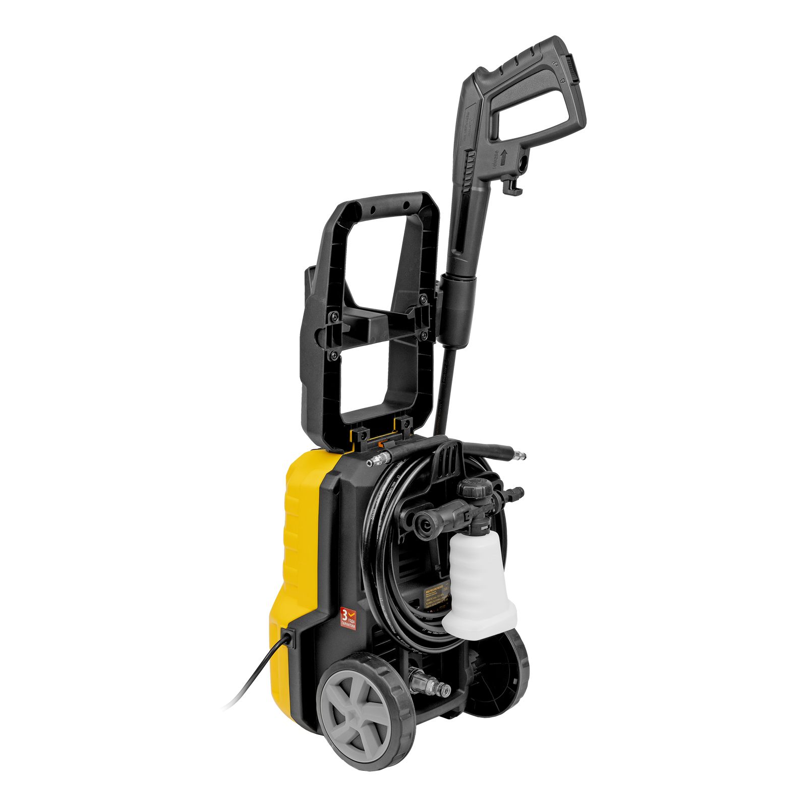 Моечная машина высокого давления R-135, 1600 Вт, 135 бар, 390 л/ч Denzel 58261