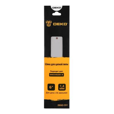 Шина, 6 "; 1.4 мм; 0.325" ; 36 зв. CS1 DEKO 063-4370