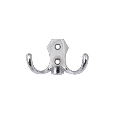 Крючок меб. двухрожковый мет. WP89 хром GRIDLI 54105