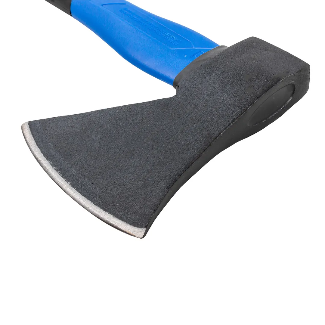 Топор с фиберглассовой ручкой и резиновой противоскользящей накладкой 1000 гр. Forsage F-A7010