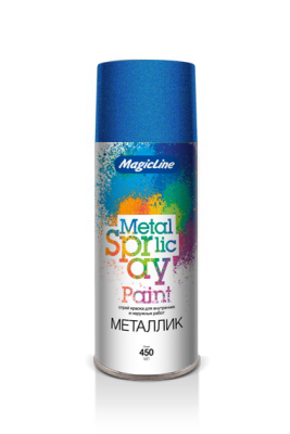 Краска металлик "Синяя" (265г) RAL 640M Magicline 2060