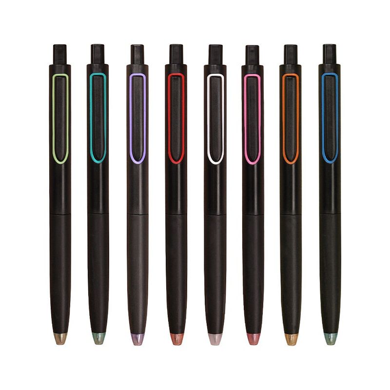 Ручка шариковая автоматическая "Space Up", 0,7 мм, пластик, черный, зеленый, стерж. синий