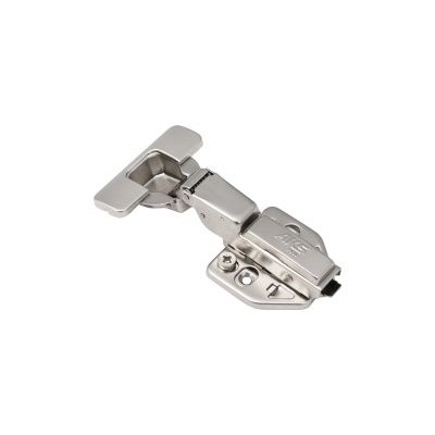 Петля полунакладная с доводчиком 45мм h0 clip-on 3D (саморезы, заглушки) AKS PLUS 89950