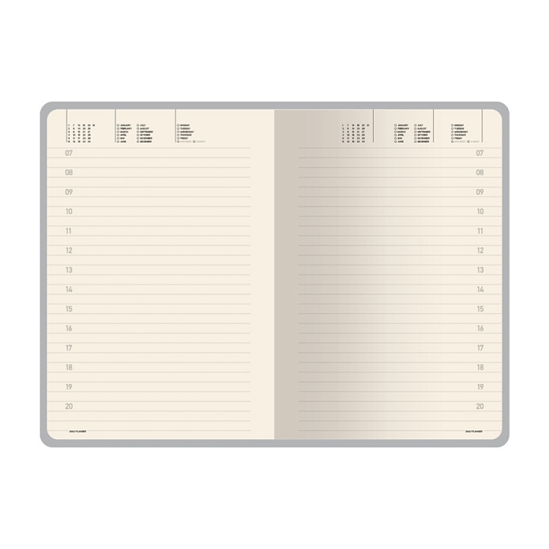 Ежедневник недатированный "Loft", А5, 272 страницы, морская волна