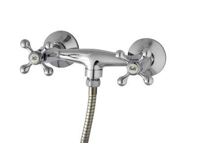 Смеситель для душа, цинк, хром Wisent W2065
