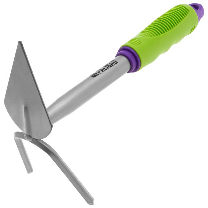 Мотыжка комбинированная, 80 х 285 мм, стальная, пластиковая рукоятка, Connect Palisad 63005