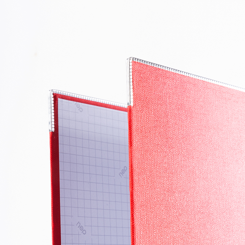 Папка-регистратор "Deli", А4, 50 мм, красный