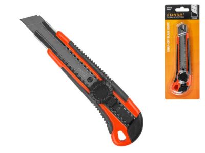 Нож пистолетный с выдвижным лезвием 18мм STARTUL PROFI ST0932