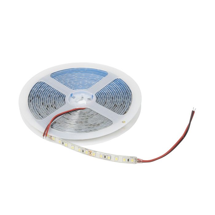 Лента светодиодная влагостойкая 9,6W/m, 24V, 8мм, 2835, 120 д/м, IP65, нейтр. бел, 4000К, 5м, AKS 115332