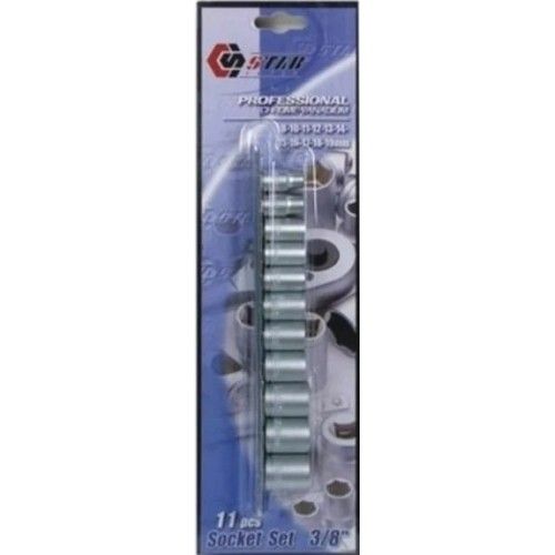 Набор торцевых головкок 8-19 мм 3/8", 11 пр Stab TK18510