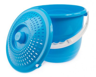 Ведро Practic lux 10 л (голубая лагуна) BEROSSI ИК 15147000