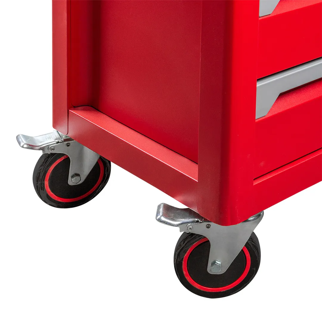 Набор инструментов 258 пр 1/4''&3/3''&1/2'' 6-гр в тележке EVERFORCE EF-55308