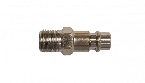 Быстросъем, "папа"-наруж. резьба 1/4" HOREX YE12-2PM