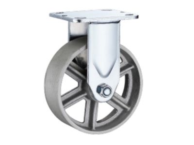 Колесо большегрузное неповоротное FCS 54 125 мм чугунное (N) TOR 1048163