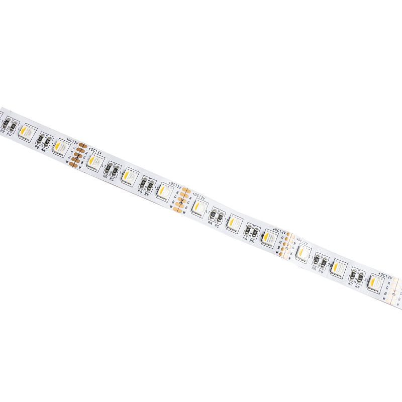 Лента светодиодная RGB SPI, "Бегущий огонь", 10W/m, 12V, 10мм, 5050, 60 д/м, IP20, цветная 5м, AKS 115348