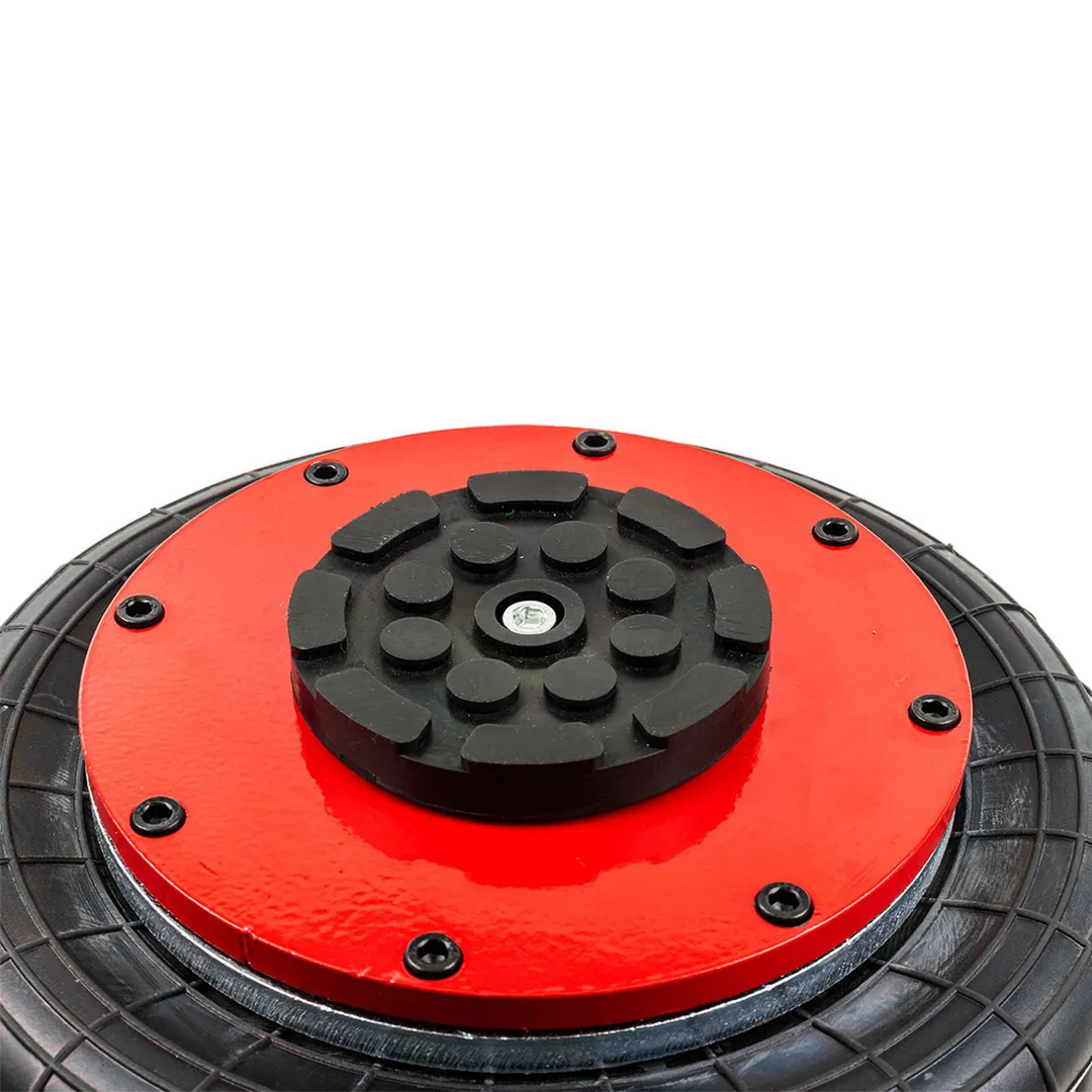 Домкрат подкатной пневматический 3,5 т 6-12bar, 135-420 мм, 3 подушки, Ø270 мм BaumAuto BM-YHQD-3WT-270B