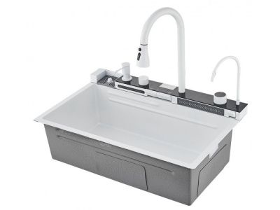 Мойка кухонная SAVOL S-SC001W, Белый