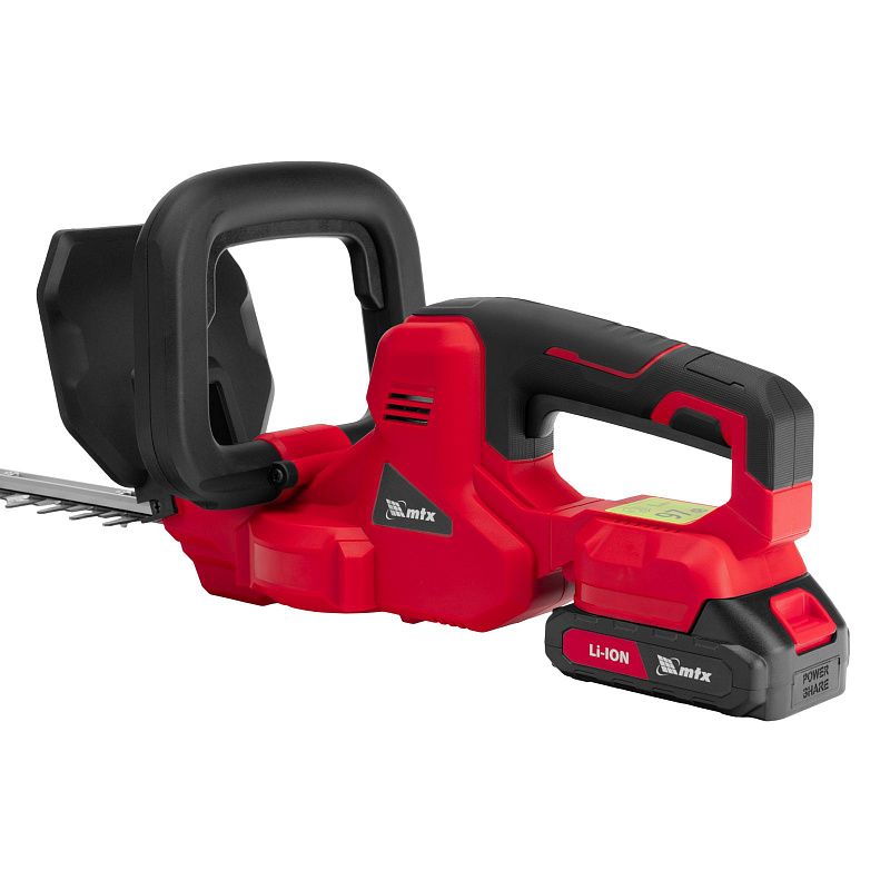 Кусторез аккумуляторный HT-510, нож 510 мм, Li-Ion, 20 В MTX 59441