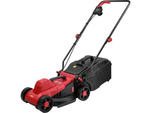 Газонокосилка электрическая LX LM 3212 1200 Вт, шир.32 см, выс. 25-65 мм, травосборник 30 л WORTEX 1334803
