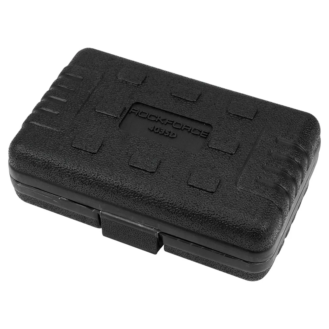 Набор ударные тонкостенные головки 17, 19 мм 6-гр, головки-экстракторы 17, 19 мм 4 пр RockForce RF-4035D