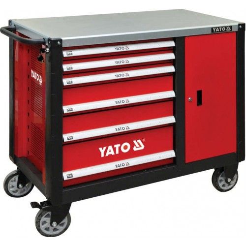 Тележка инструментальная 6+1 шуфляд 1000х1130х570 мм Yato YT-09002
