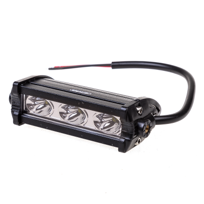 Фара светодиодная OFF ROAD 105*30*50 мм прямоугольная 12V/24V 18W 6000К 3 диода Дальний свет SKYWAY S07201076