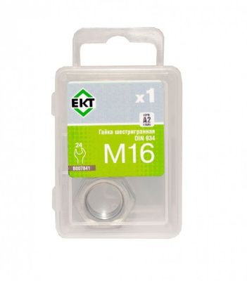 Гайка DIN934, нерж. сталь EKT