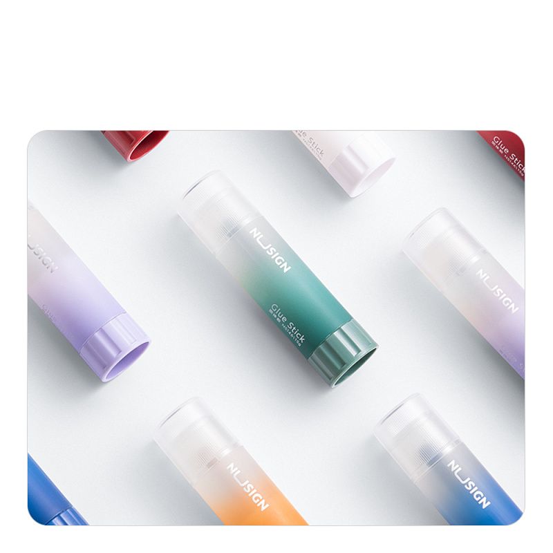 Клей-карандаш Deli "Nusign", 15 г, ассорти