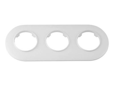 Рамка 3-местная белая, Прованс, Bylectrica ЮЛИГ.735212.501