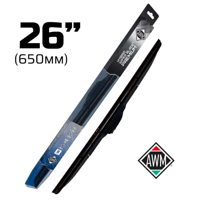 Щетка стеклоочистителя гибридная премиум HP 26 R 650 мм AWM 410000064