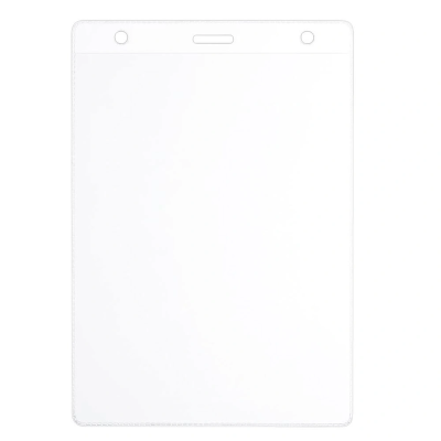 Бейдж ARGO вертикальный, 115x165 мм, прозрачный