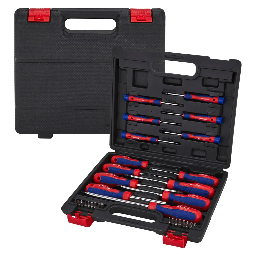 Набор отверток в комплекте с битами и 6-гр головками 32пр. YATAFORCE YF-7032C