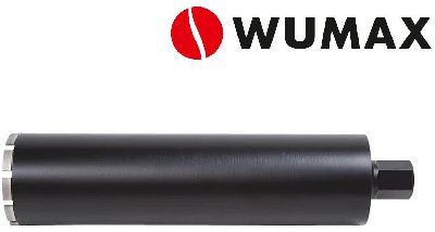 Алмазная коронка для бурильной установки, привод 1 1/4", d106х400, WUMAX WÜRTH 1651115106