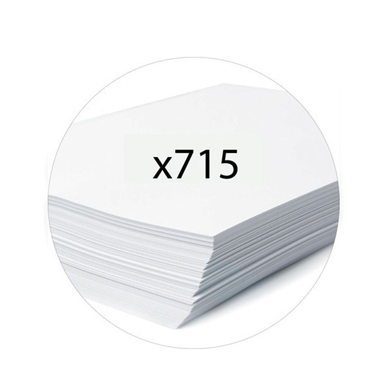 Папка-регистратор "Exacompta", A4, 80 мм, ПВХ, пастельный лиловый