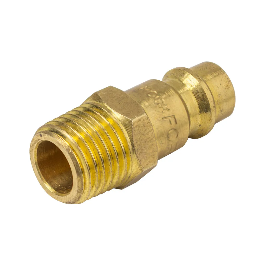 Пневматический быстроразъем "папа"-наруж. резьба 1/4", в пластиковом держателе RockForce RF-SE2-2PM