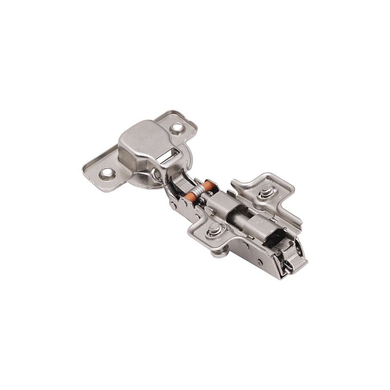 Петля накладная с доводчиком 45мм h0 clip-on, еврошурупы, заглушки, упак 2 шт., PRIME by AKS 113397