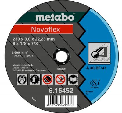Круг отрезной 150×3,0×22,2 для камня, METABO 616448000