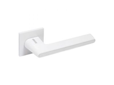 Ручка дверная "АДЕЛЬ" W/W, 85110 белый АЛЛЮР УЗК 13792